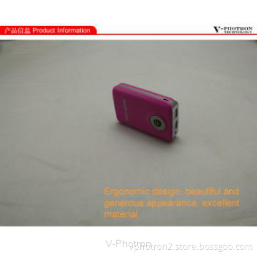 mobile power bank 5600mah with LED flash light